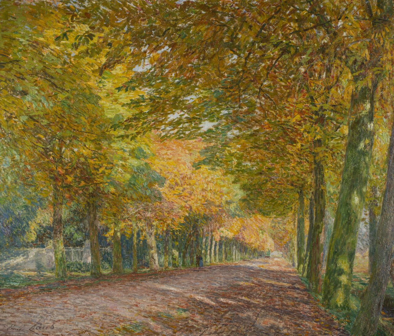 Emile Claus, 'Zonnige dreef', 1903, MSK Gent, Legaat van de erfgenamen van Jozef en Fernand De Blieck