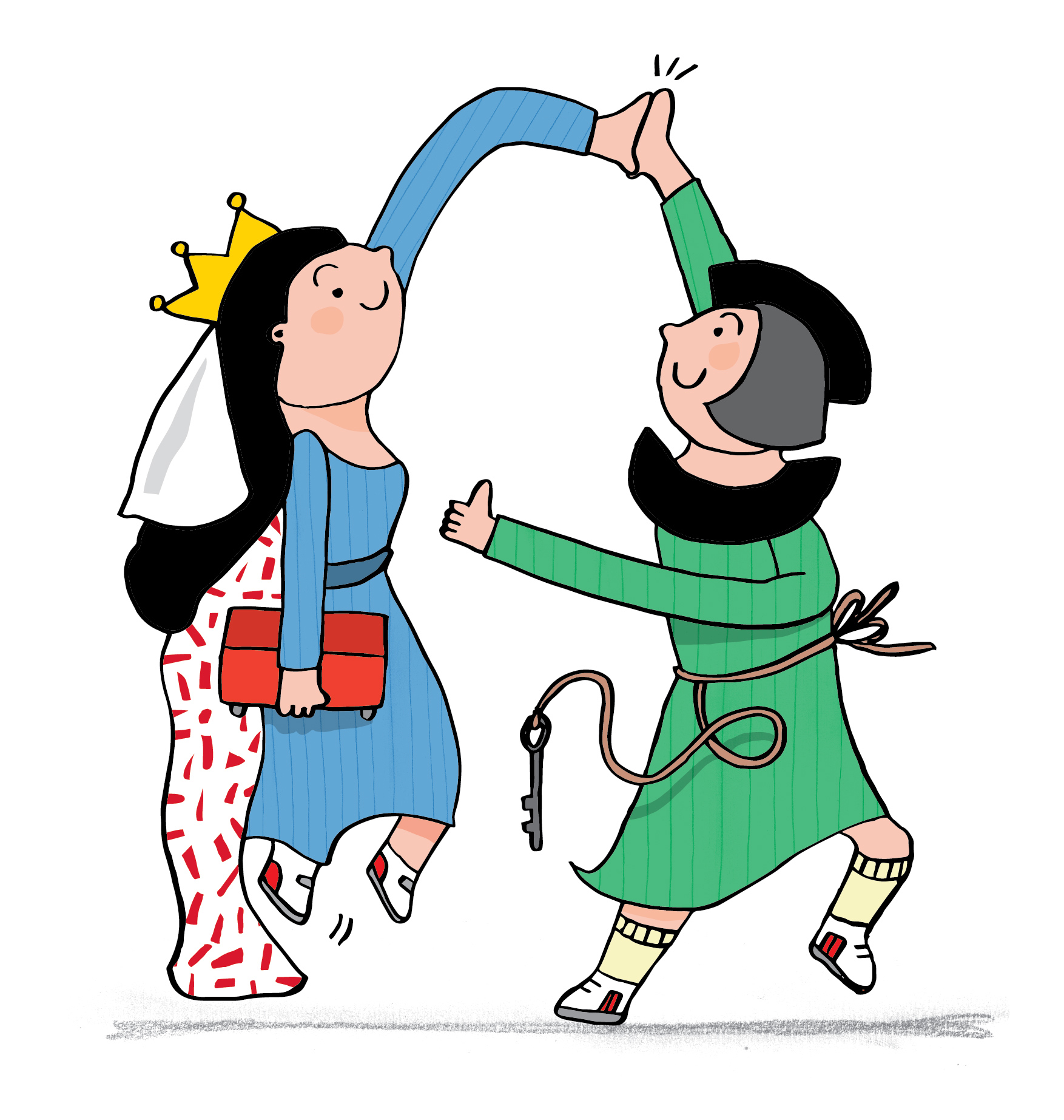 Agnès en keizer Max