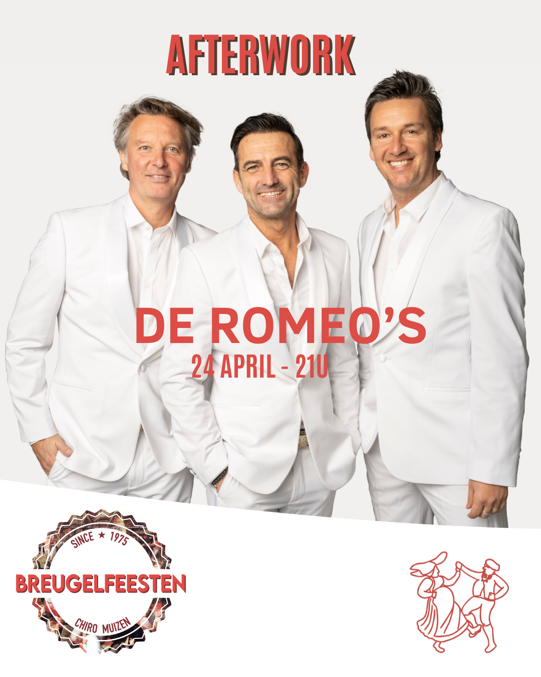 De Romeo's komen de 51e Breugelfeesten inzetten