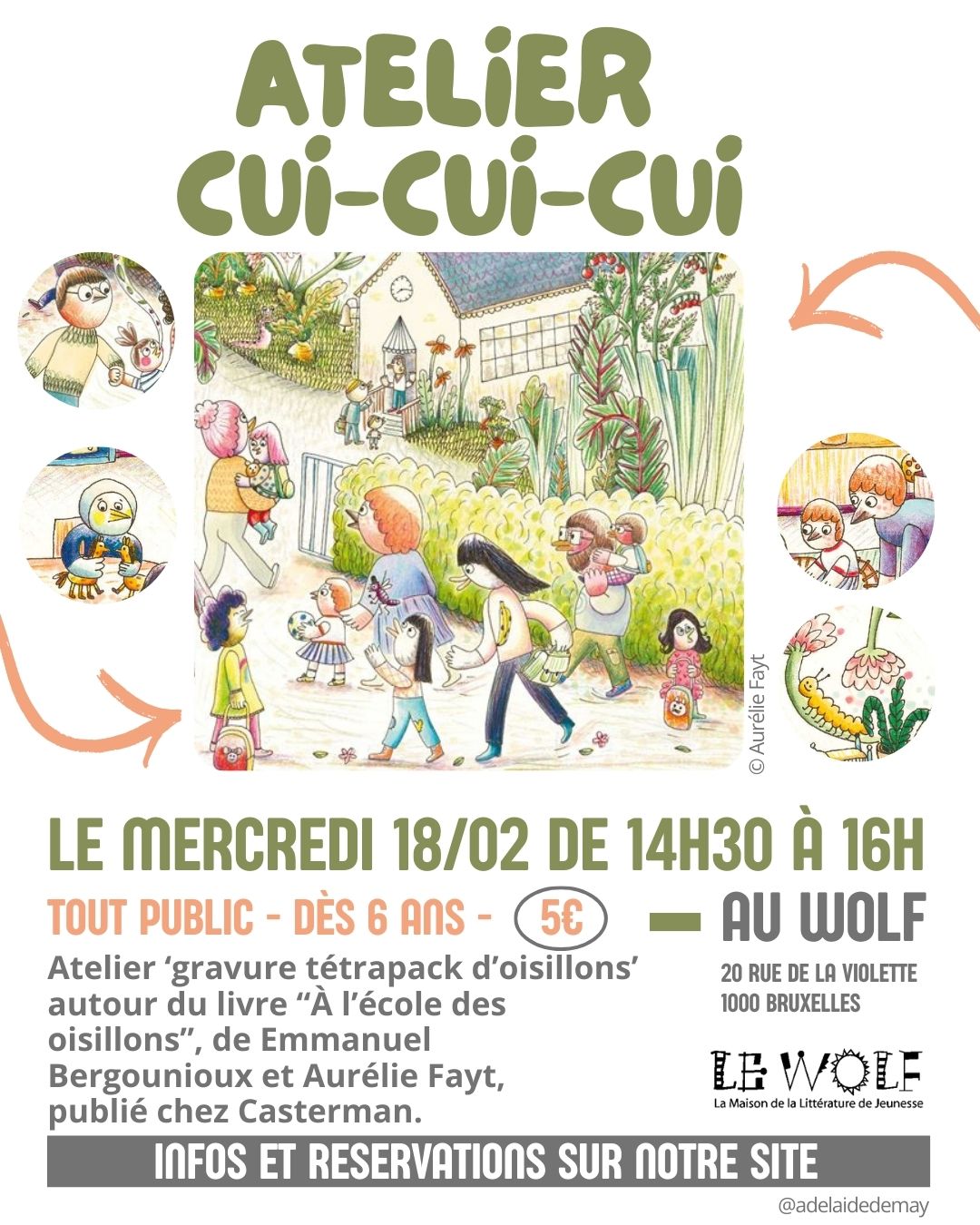 Atelier créatif Cuicuicui