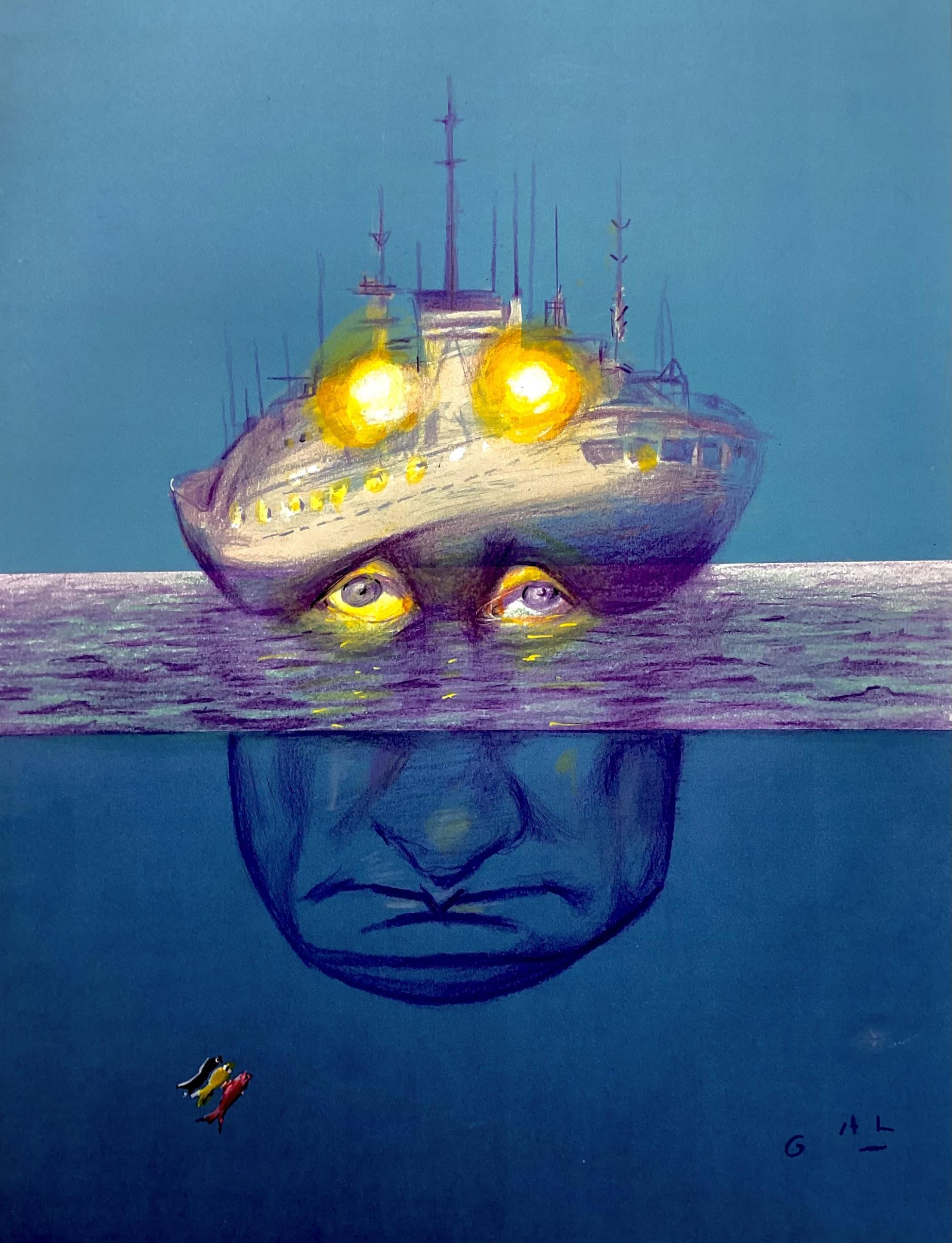 cartoon schaduwvloot