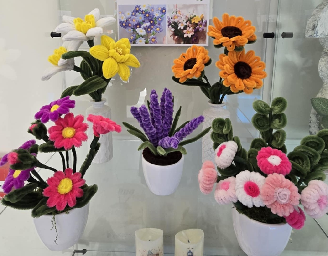 chenillebloemen