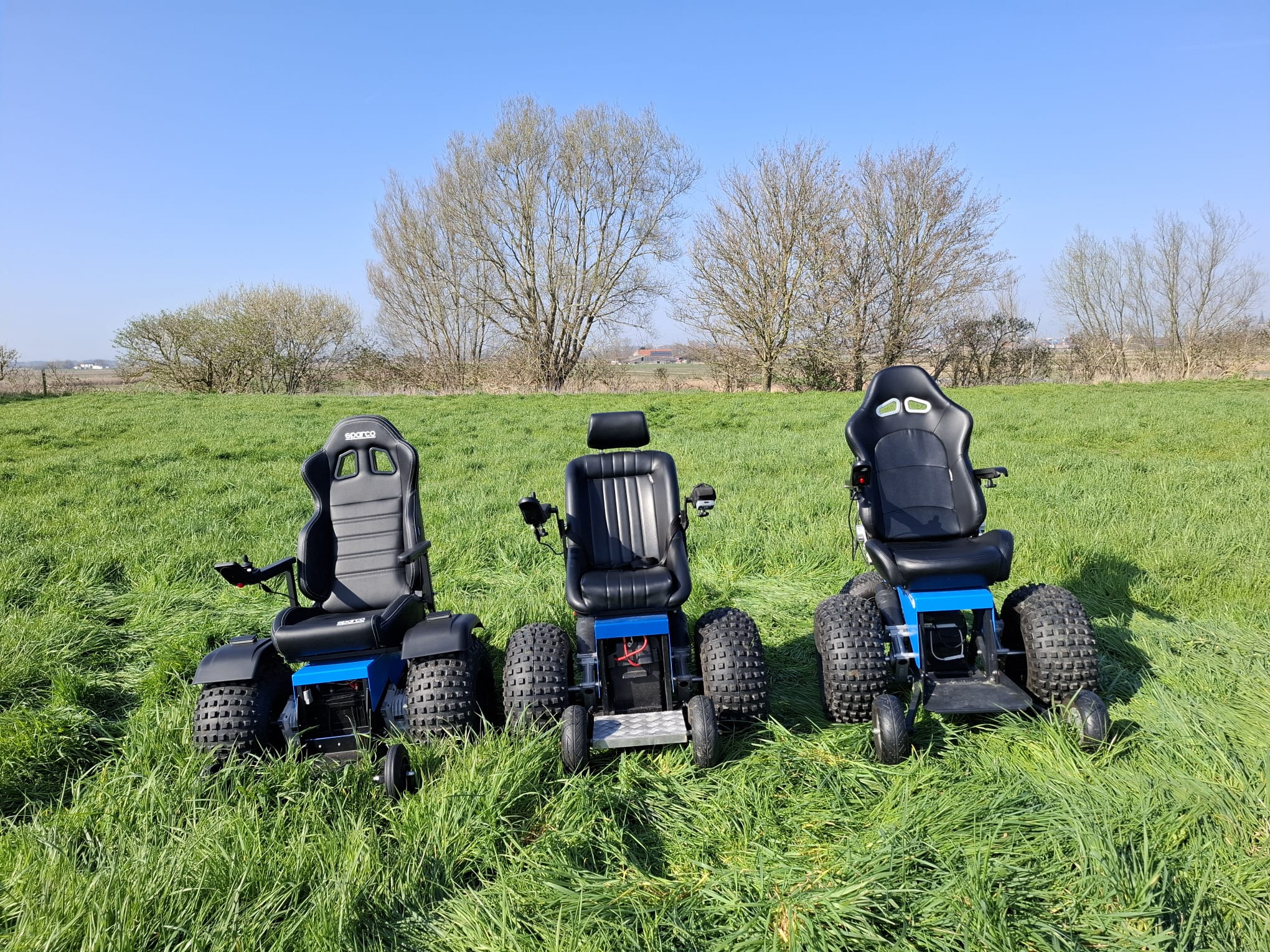 Elektrische strandrolstoelen