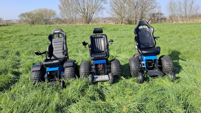 Elektrische strandrolstoelen