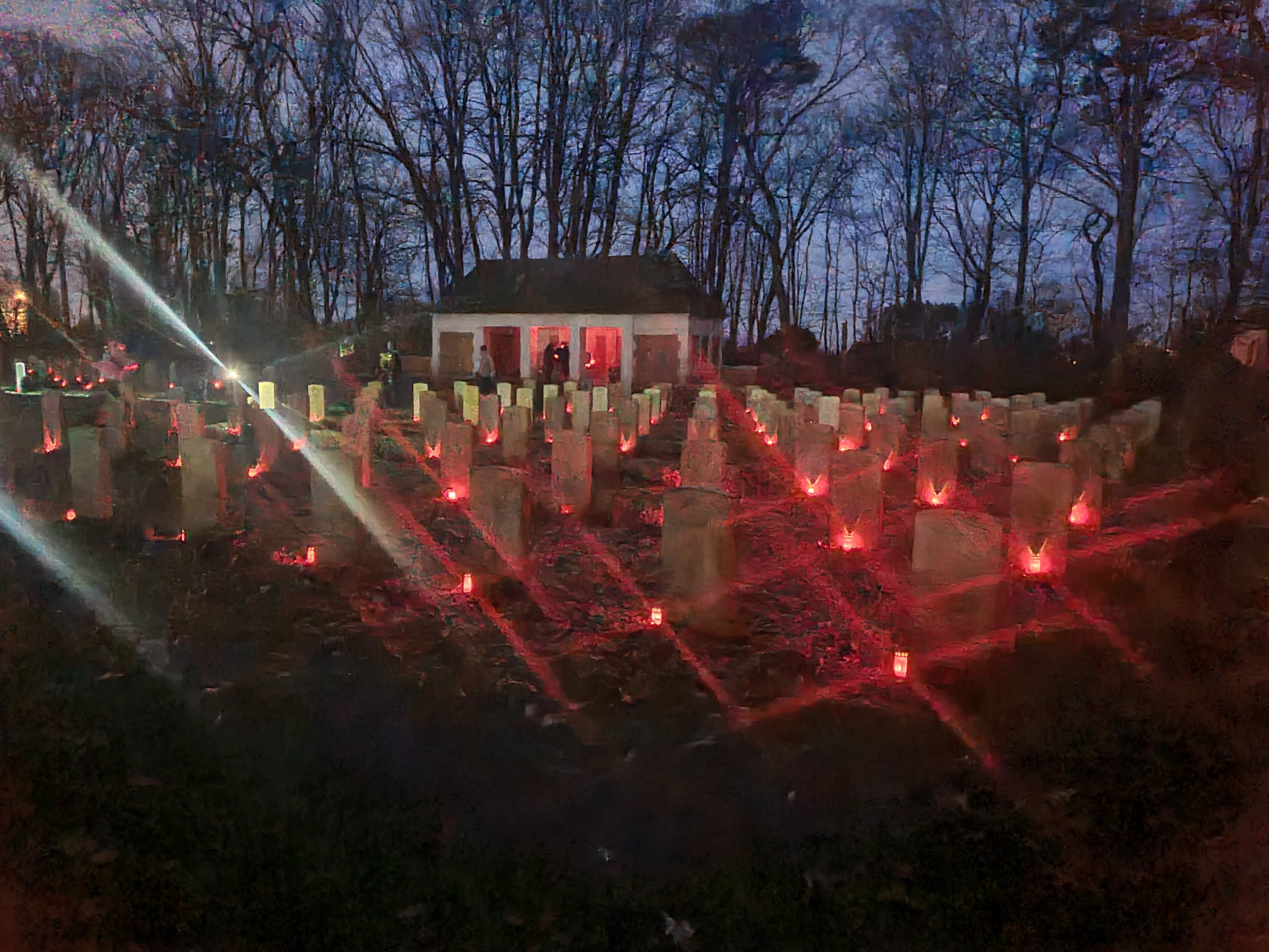 Lichtjes op Oorlogsgraven 