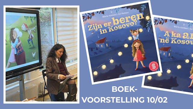 Meertalige boekvoorstelling Zijn er beren in Kosovo?