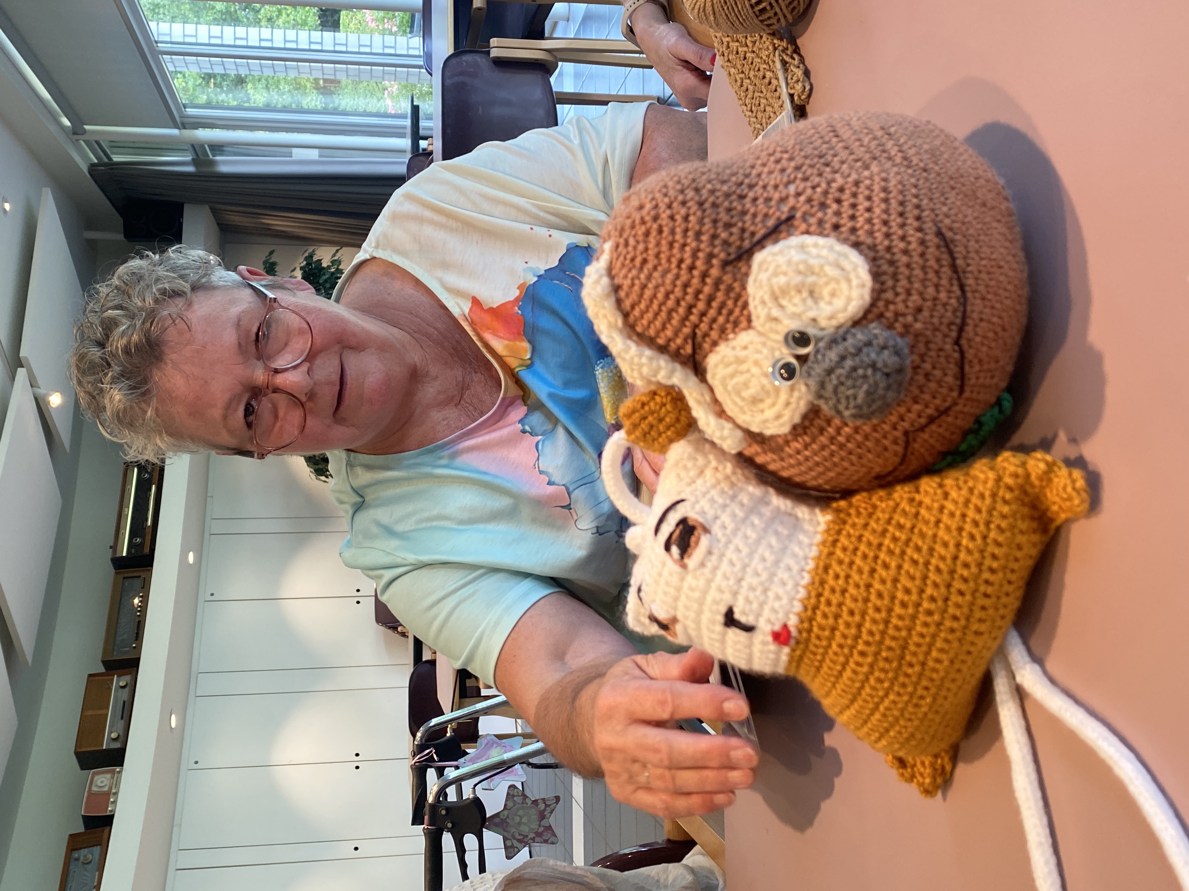 In  de hobbyzaal van Huize Elsakker