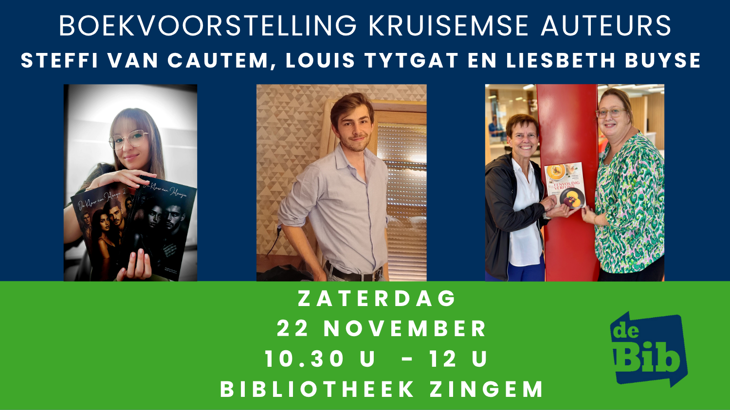 Boekvoorstelling Kruisemse auteurs