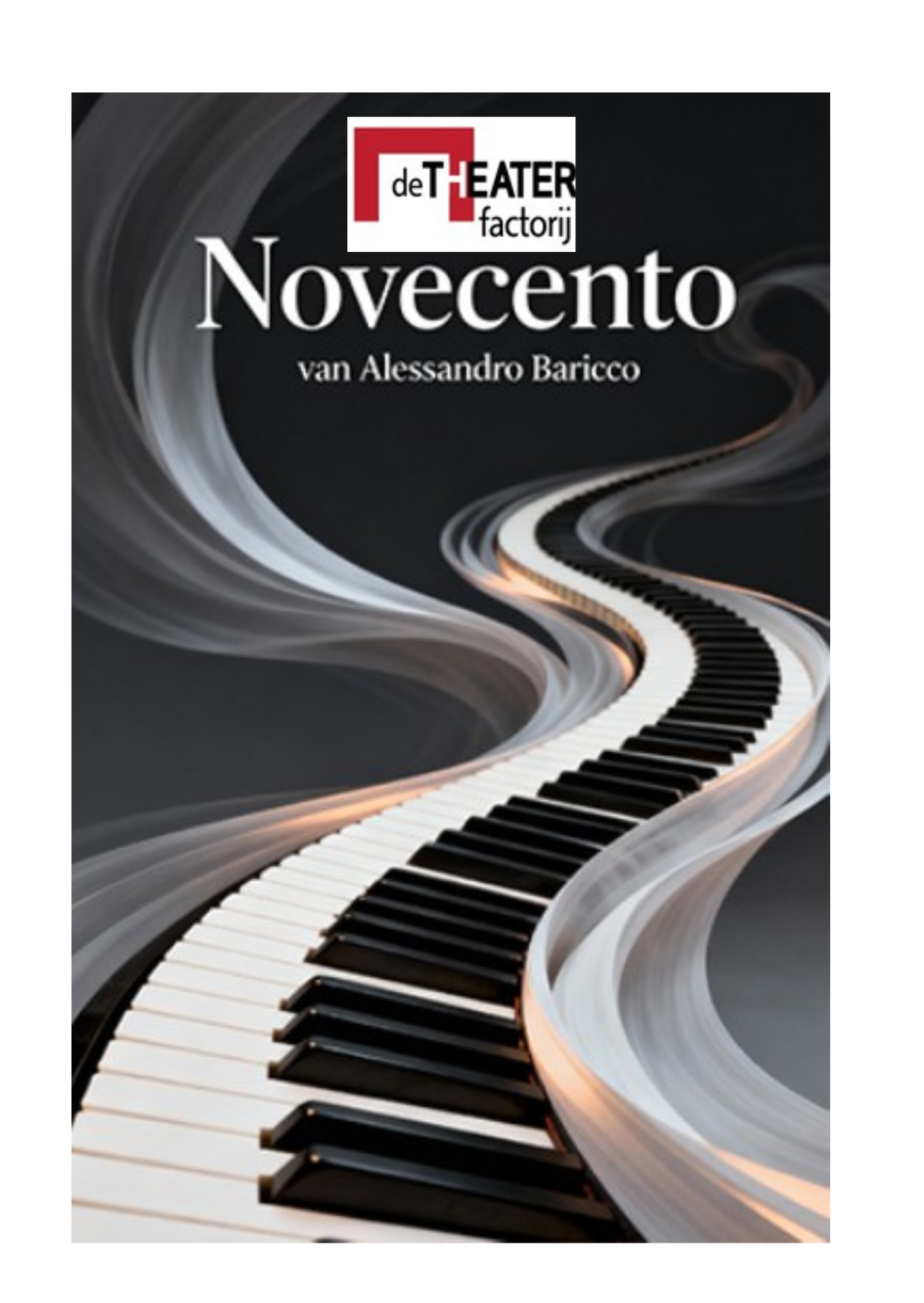 Novecento vertelt het  verhaal van een vondeling, achtergelaten op de oceaanstomer Virginian . Hij wordt gevonden door matroos Danny Boodmann. Na Danny’s dood verdwijnt hij en pas weken later wordt hij gevonden. Hij blijkt een muzikaal genie te zijn.