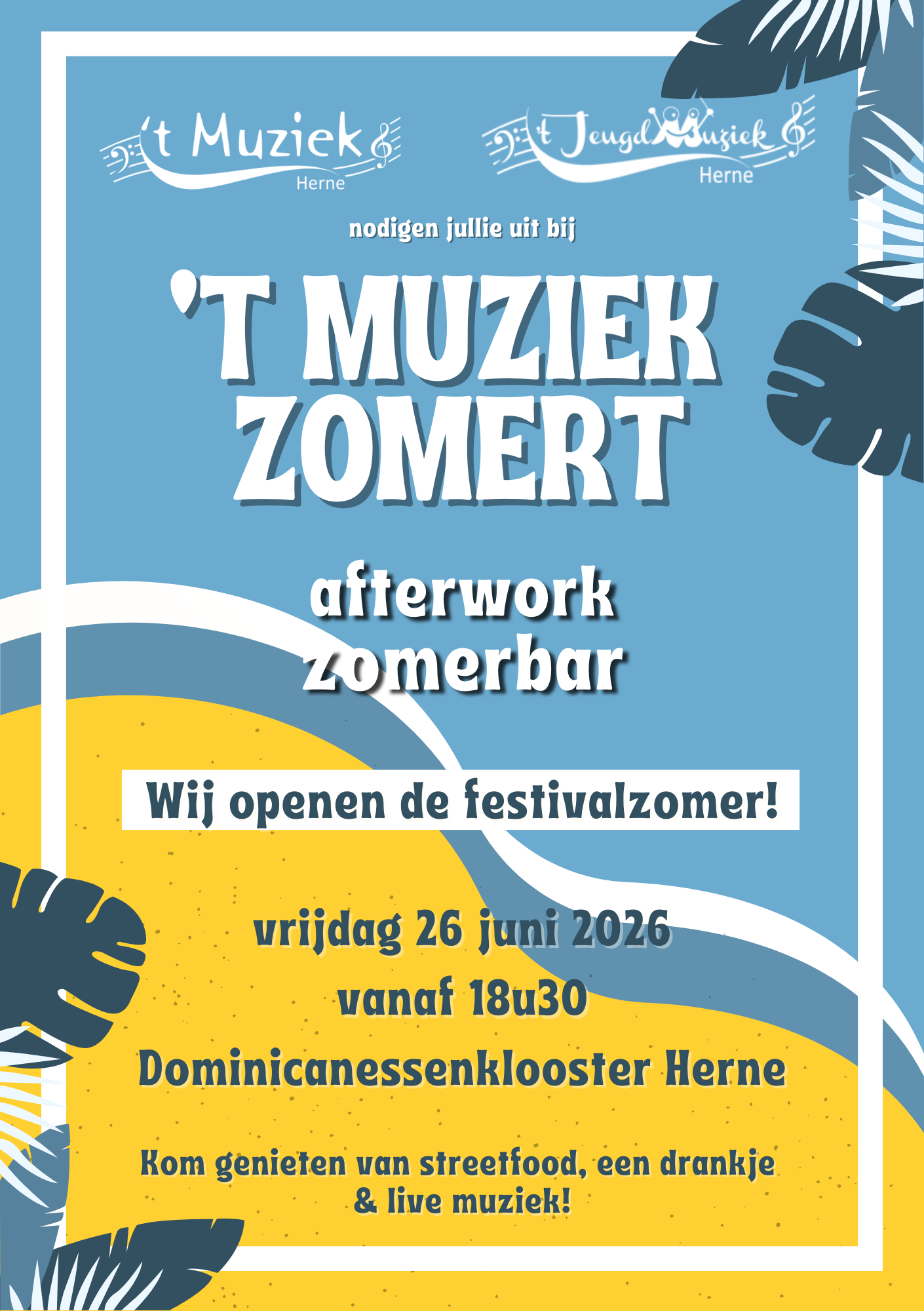 't Muziek zomert - zomerbar 2026