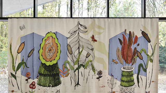 Private Architecture (tuin), Valérie Mannaerts, 2023 (Pleegzorg Vlaanderen vzw), © de kunstenaar, foto : Filip Dujardin