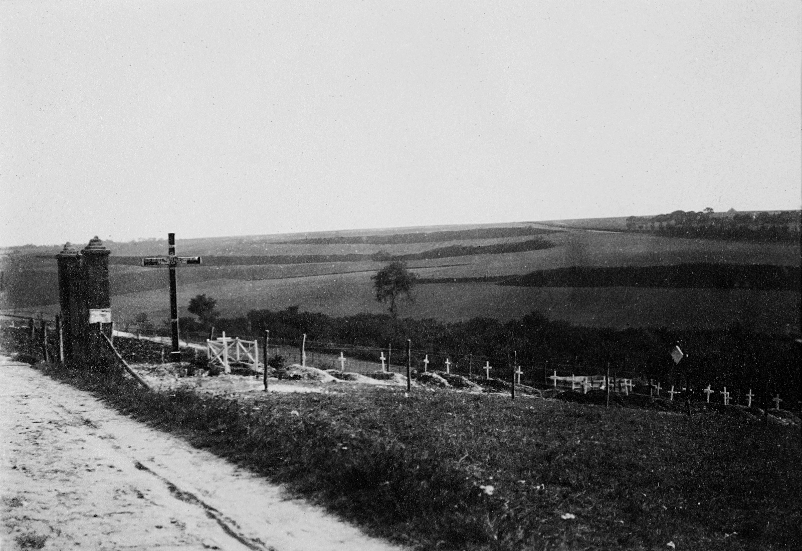 Belgische begraafplaats in Neuville-sous-Montreuil (1915-1919).