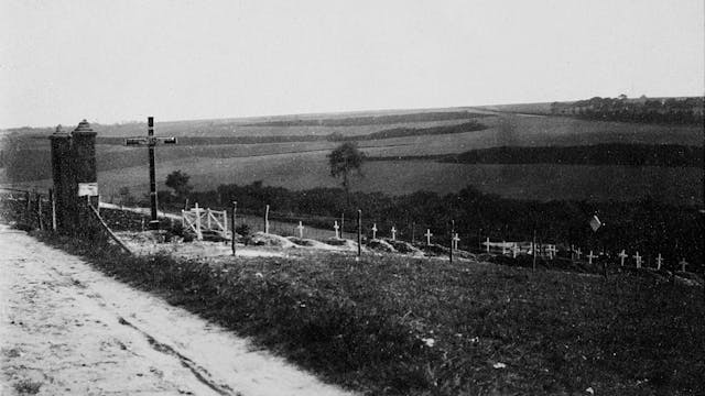 Belgische begraafplaats in Neuville-sous-Montreuil (1915-1919).