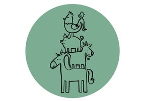 De zorgboerderij komt op bezoek