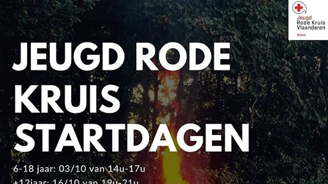 Jeugd Rode Kruis Startdagen