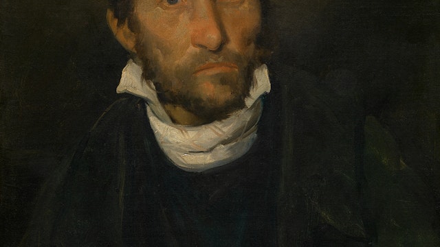 Théodore Géricault, 'Portret van een kleptomaan', ca. 1820, MSK Gent