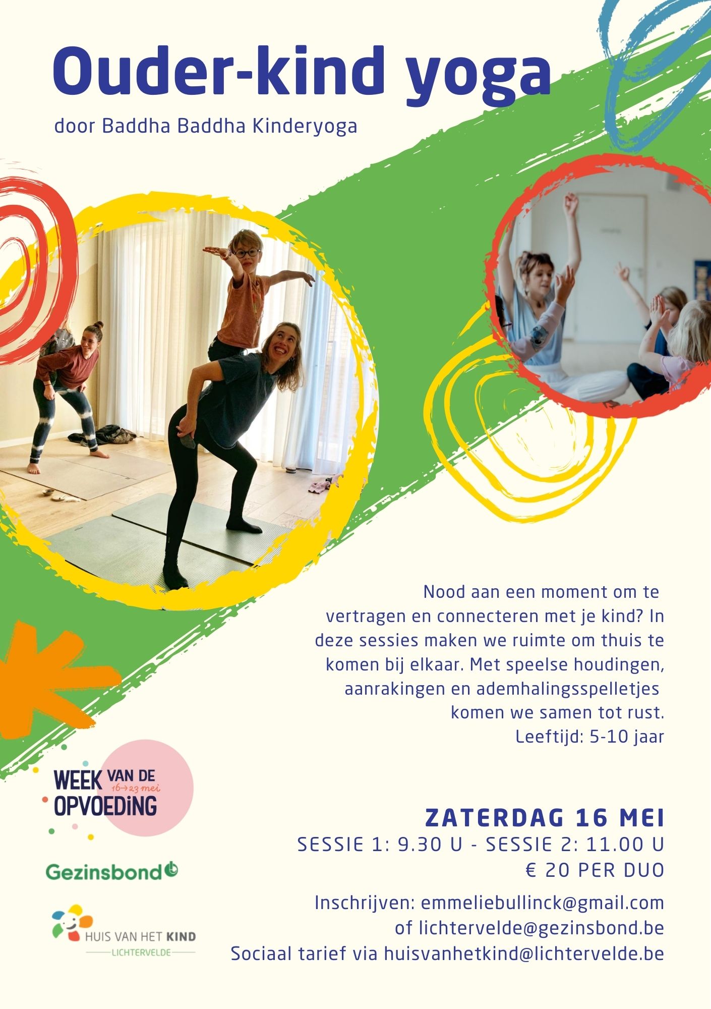 flyer ouder-kind yoga