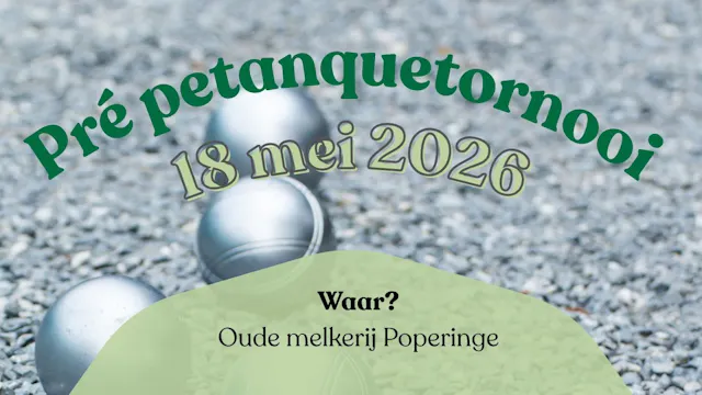 petanquetornooi Poperinge