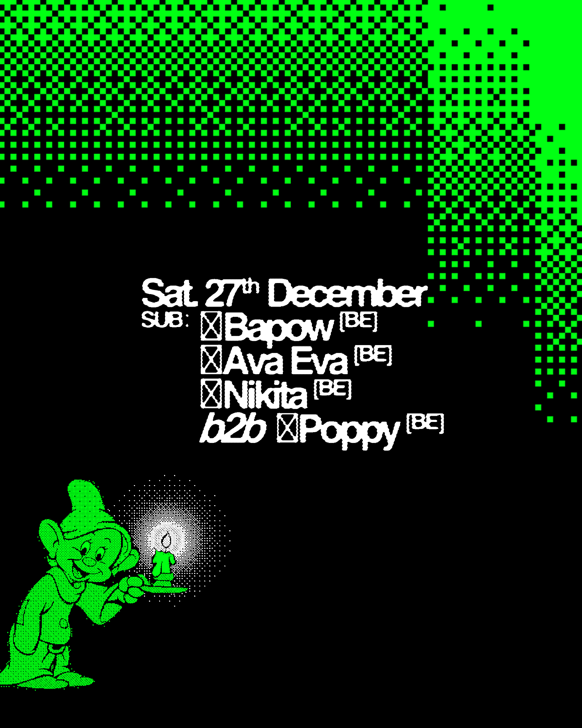 BLUR with Ava Eva, Nikita b2b Poppy, Bapow