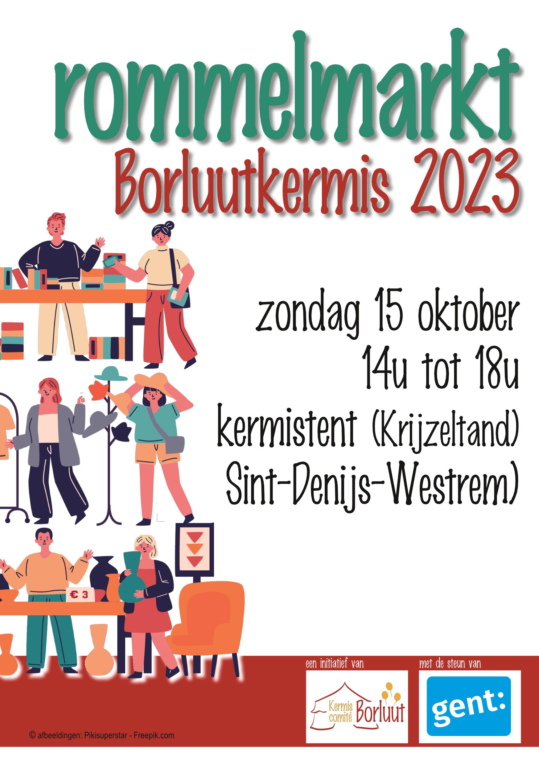 Rommelmarkt Sint-Denijs-Westrem