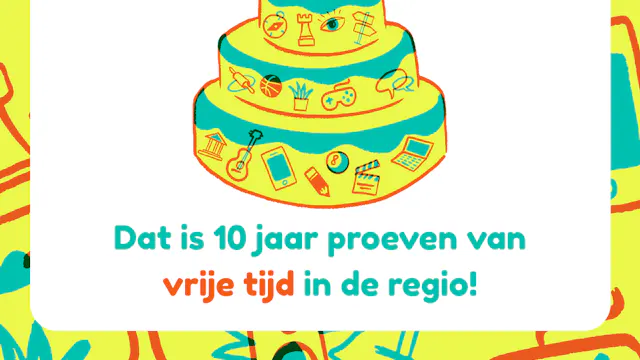 Campagnebeeld 10 jaar UiTPAS Zuidwest