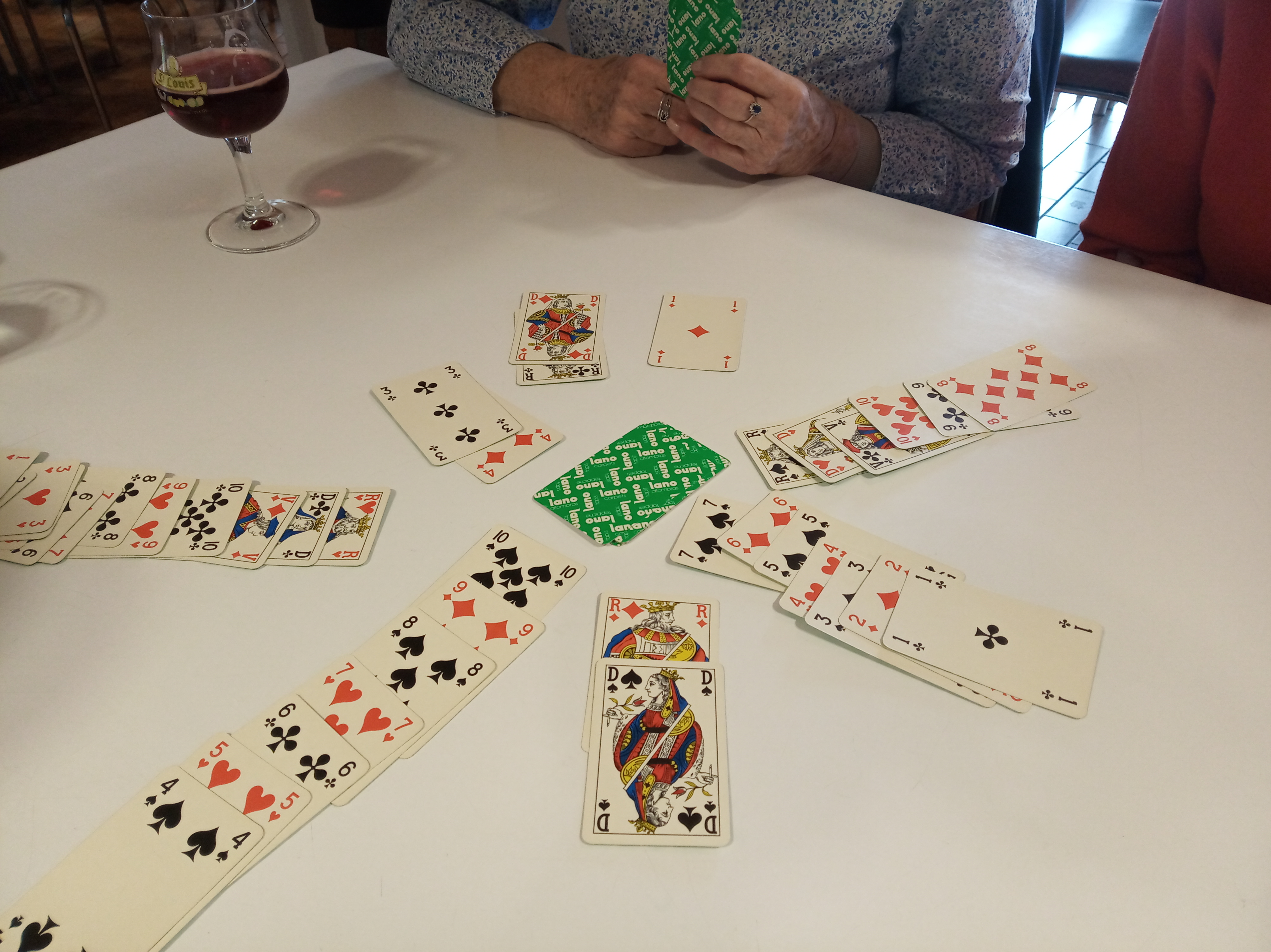 Kaartspel "Kings in the corner"