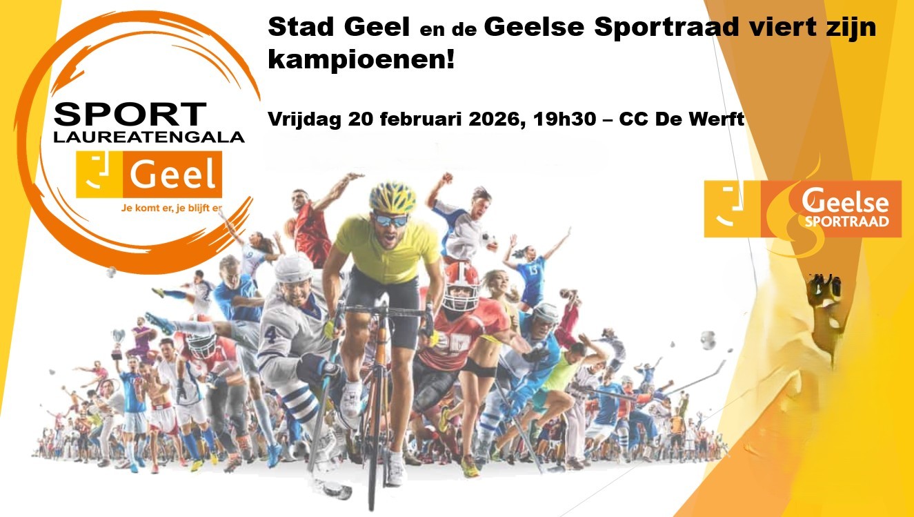 Stad Geel en de Geelse Sportraad viert zijn kampioenen!