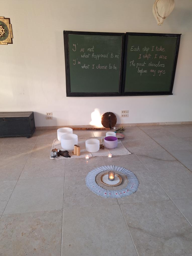 Sound Bath in het Voedselbos