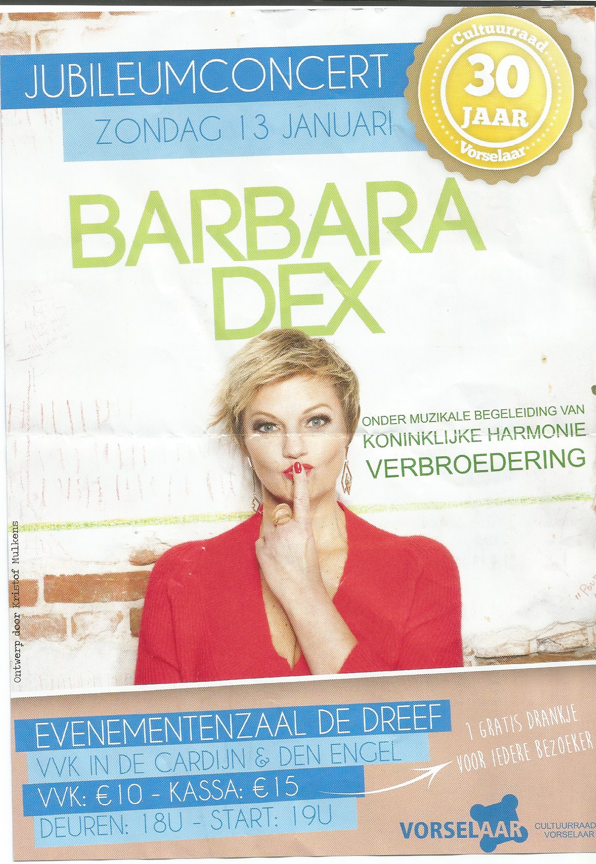 Jubileumconcert 30 jaar Cultuurraad Vorselaar