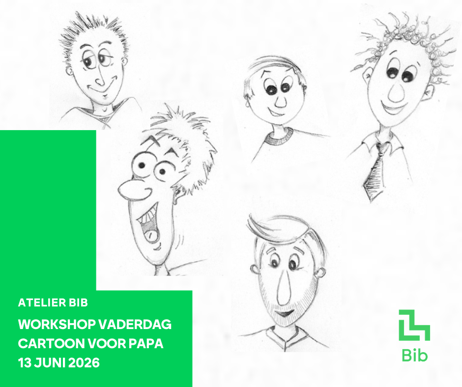 Workshop cartoon van papa