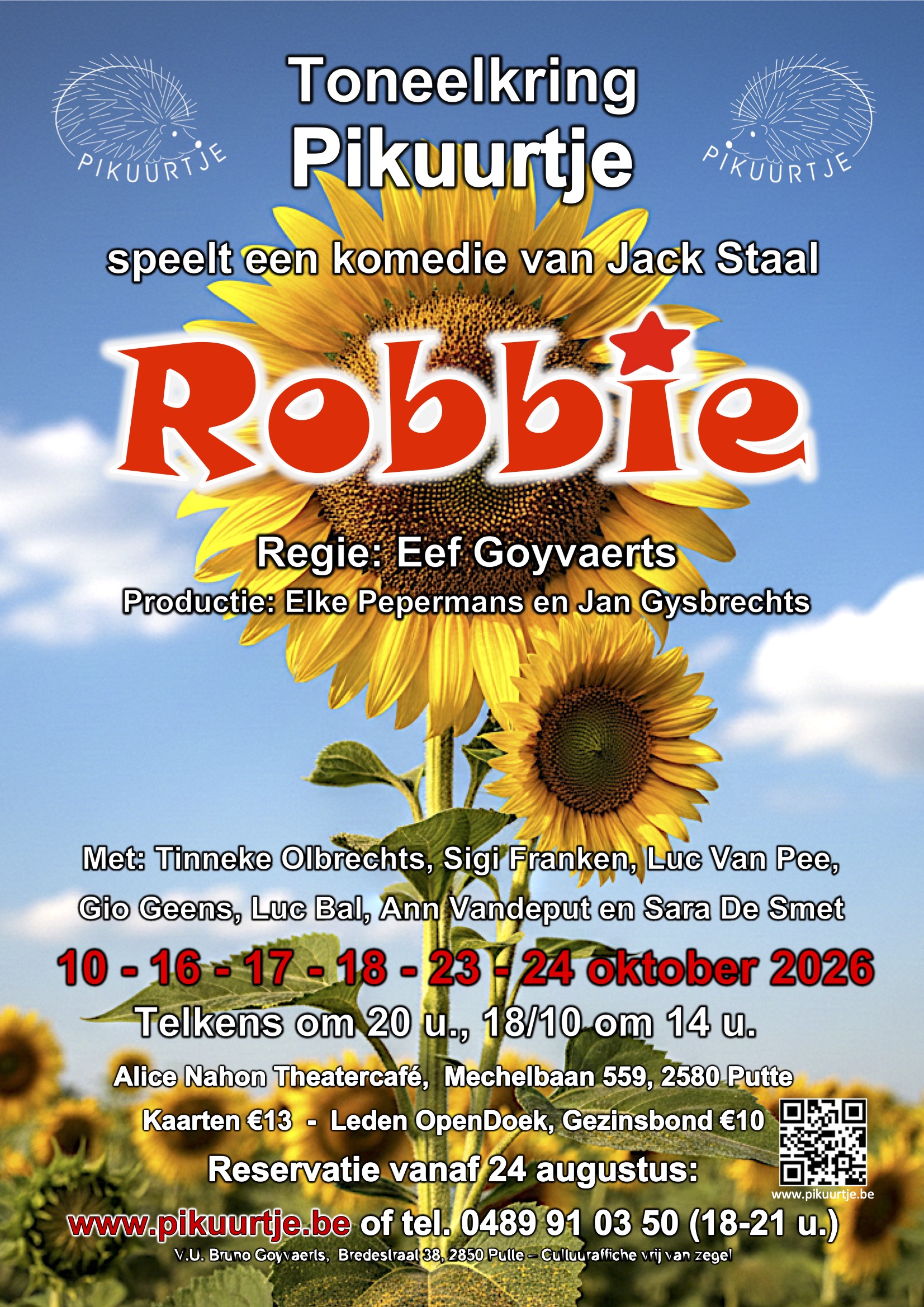 Affiche van Robbie