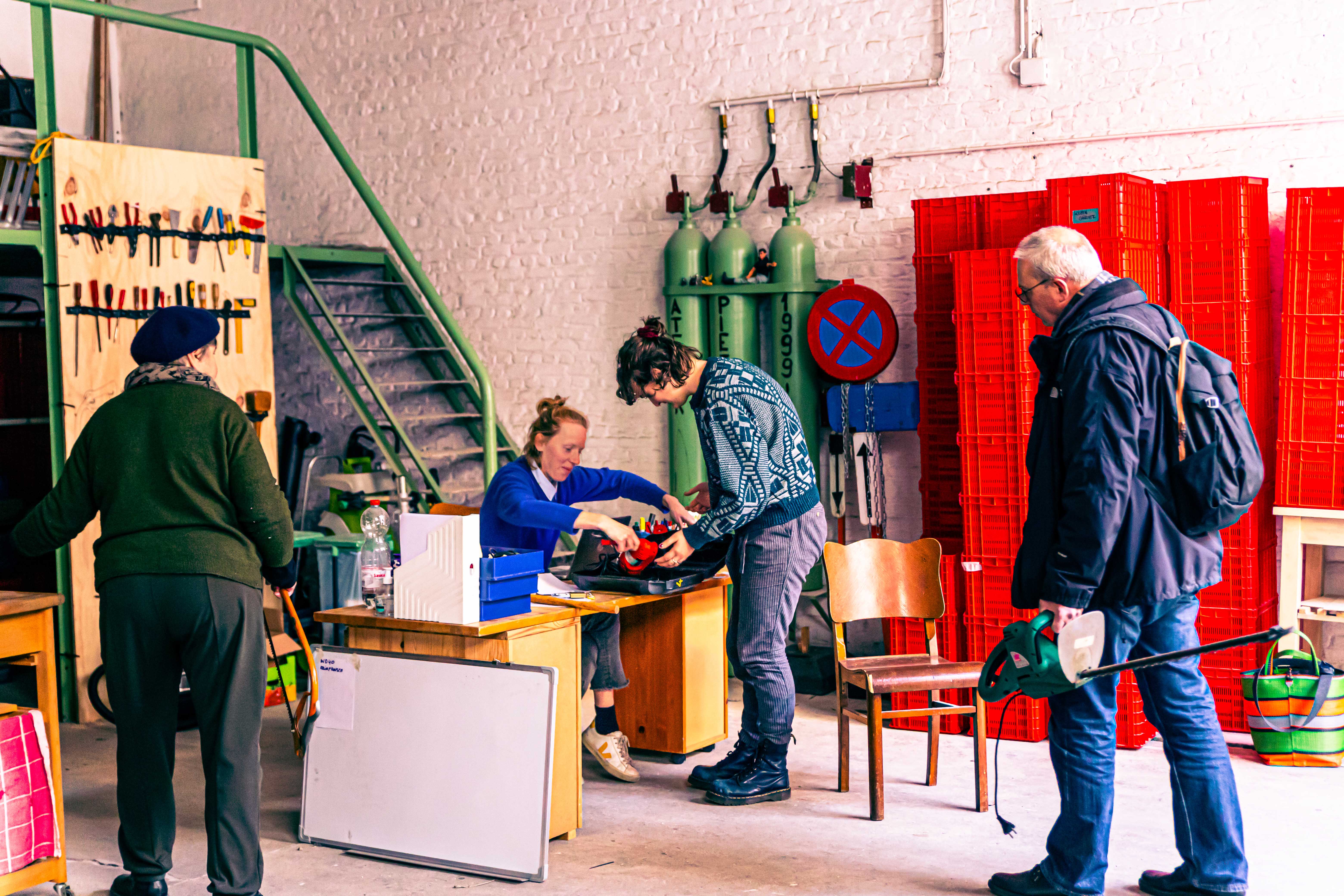 Gereedschappen bib Maakbar