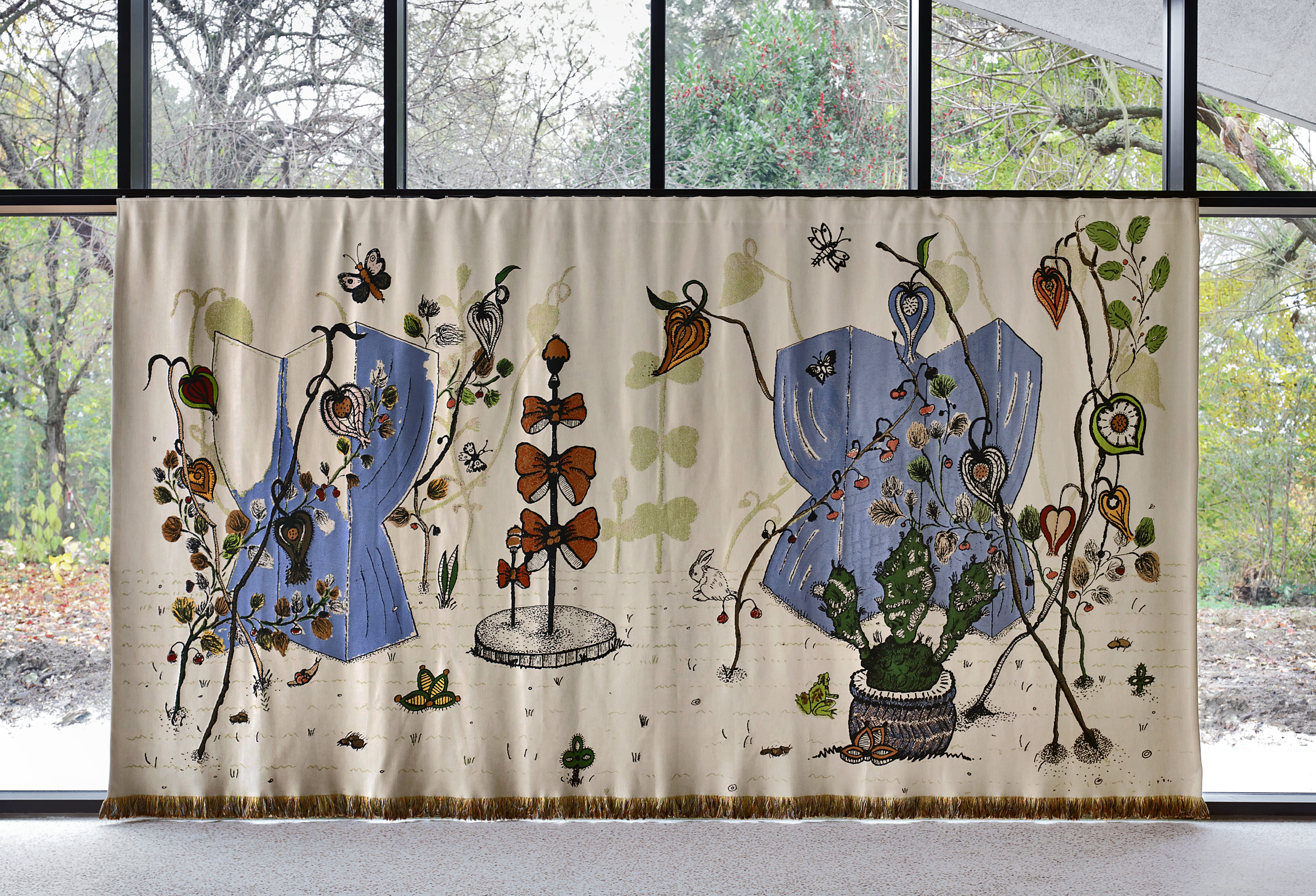 Private Architecture (tuin), Valérie Mannaerts, 2023 (Pleegzorg Vlaanderen vzw), © de kunstenaar, foto : Filip Dujardin