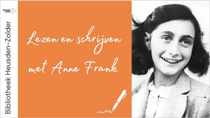 ‘Lezen en schrijven met Anne Frank’ in Heusden-Zolder - UiTinVlaanderen