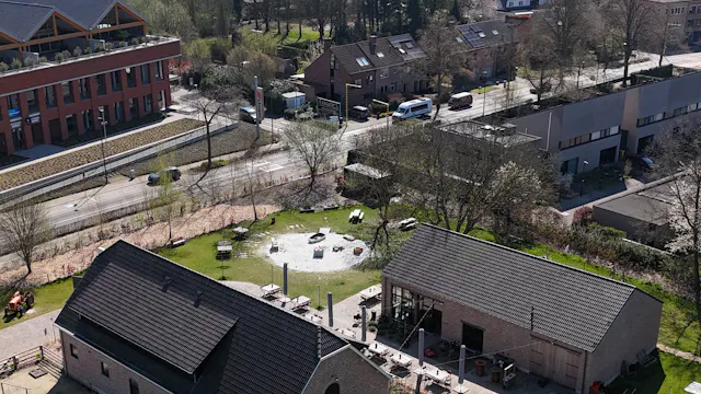 Boerderij Liekens Luchtfoto