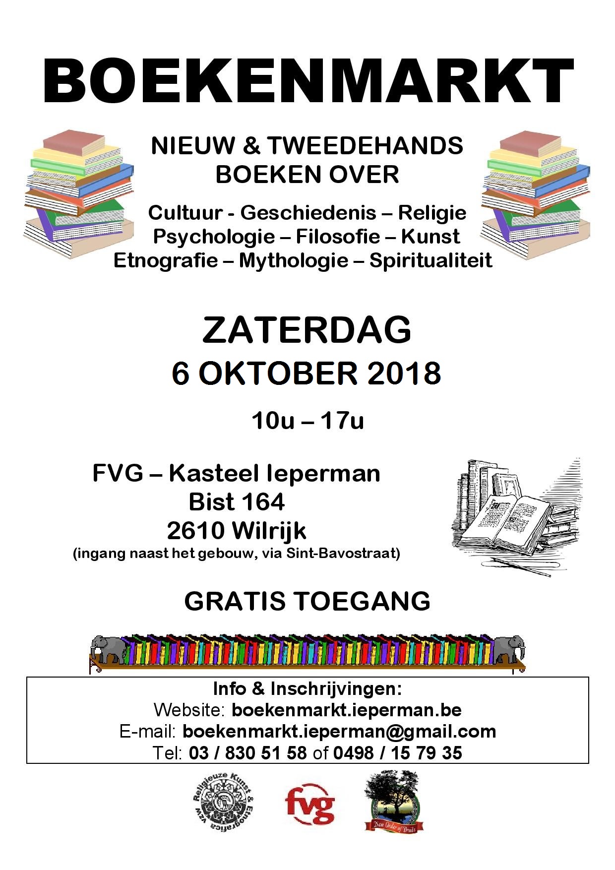 Boekenmarkt Ieperman