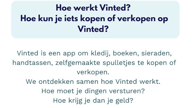 Hoe werkt Vinted Hoe kun je iets kopen of verkopen op Vinted in Beveren Aan Den Ijzer Alveringem UiTinVlaanderen