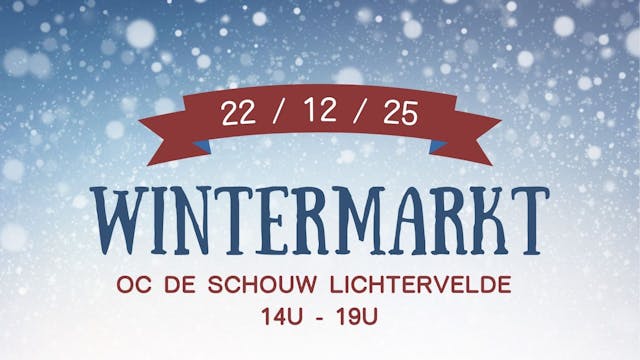 poster wintermarkt