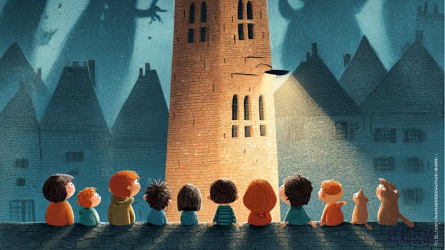 Dorpsche klap onder de Toren