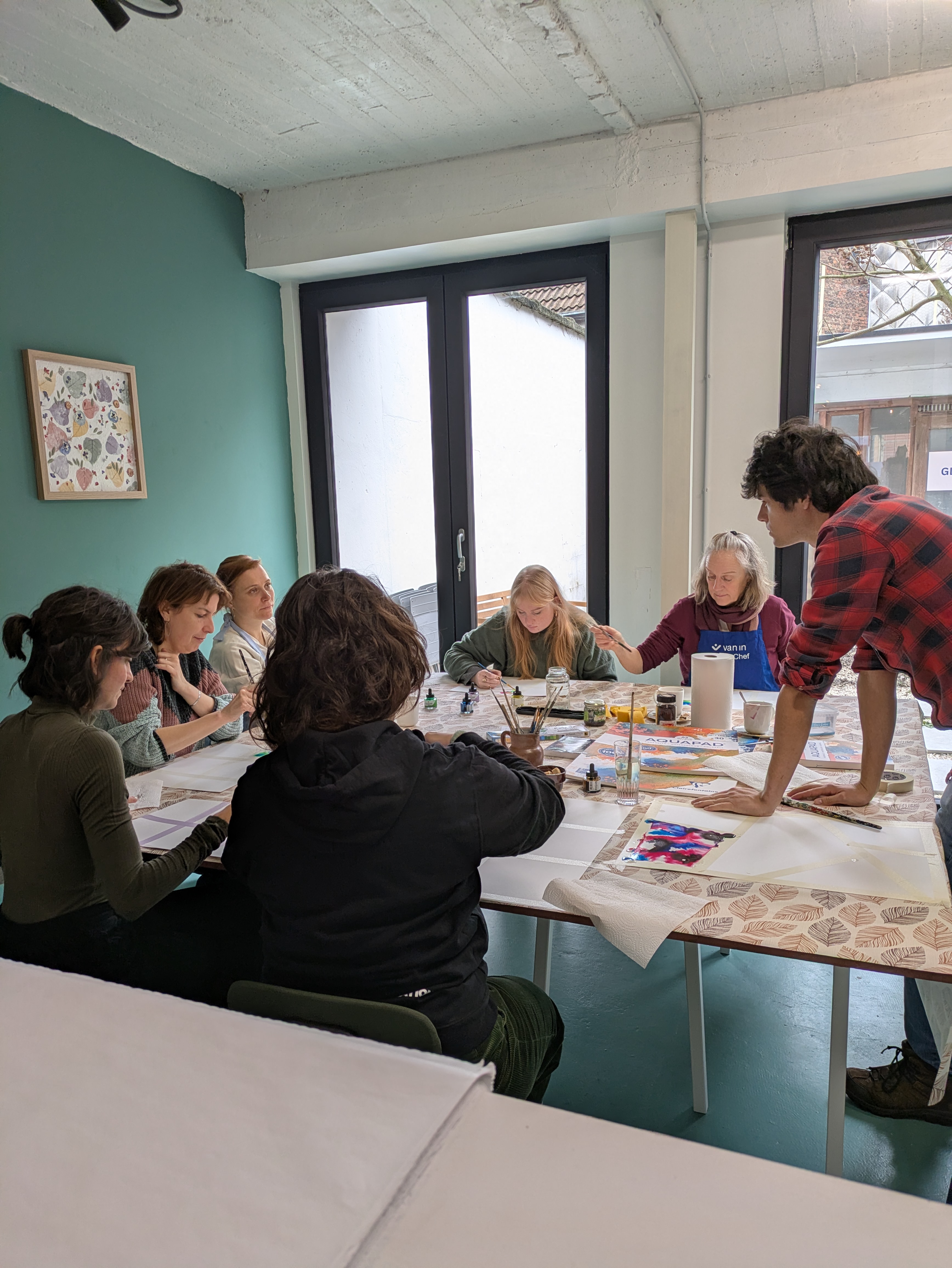 workshop sip & paint intuitively