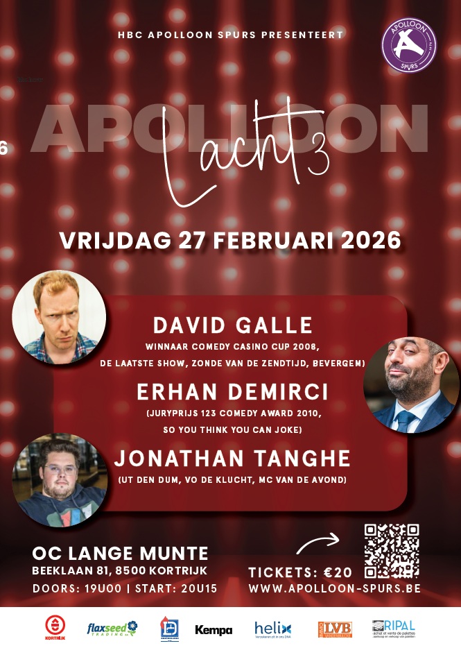 Affiche Apolloon Lacht 3