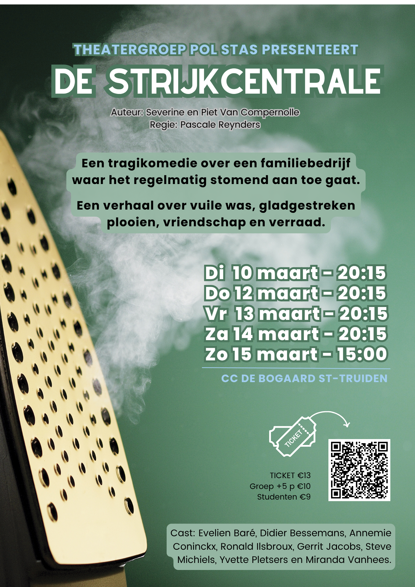 Een tragikomedie over verraad, vriendschap, ambitie, propere en vuile was.