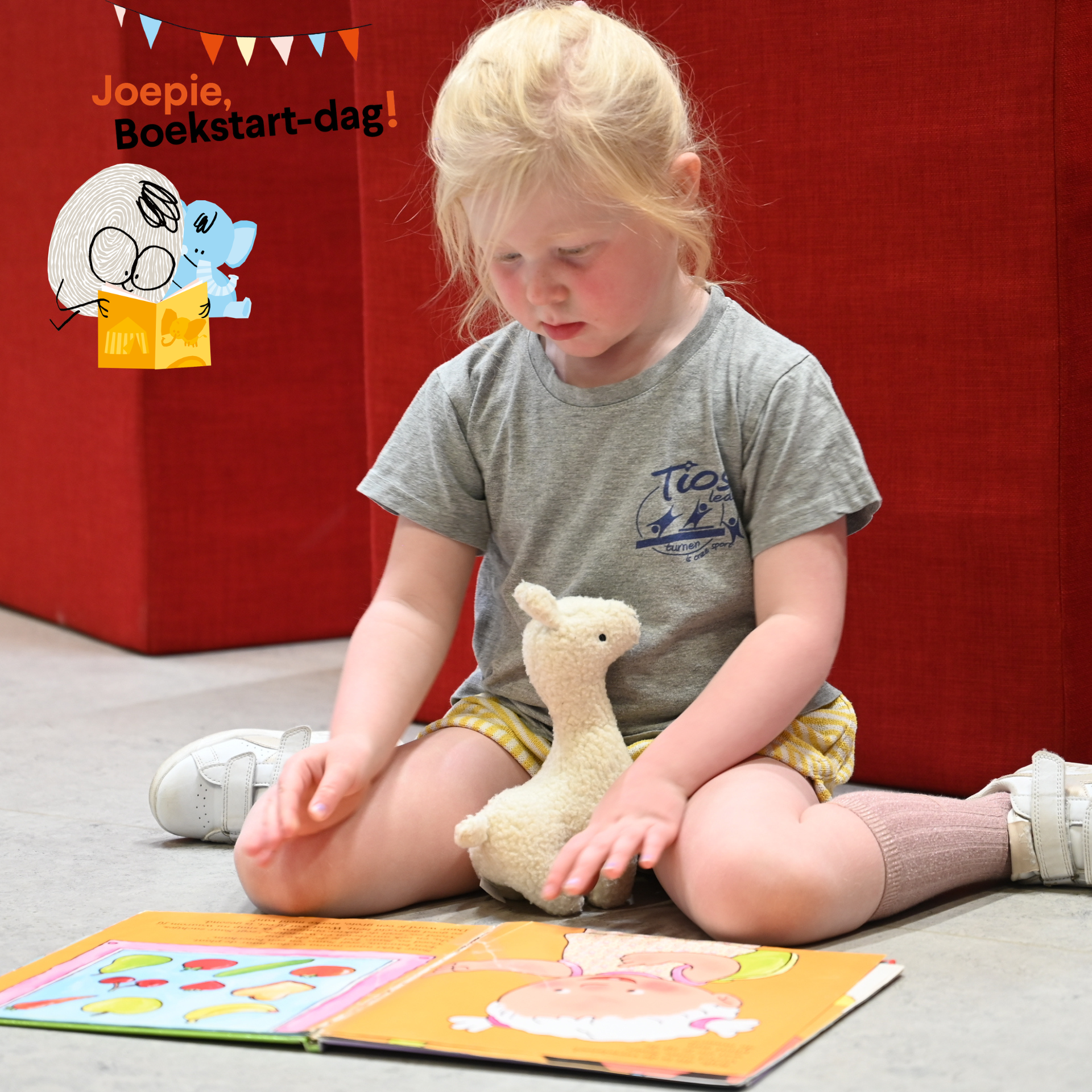 Boekstartdag kleuters en boekjes