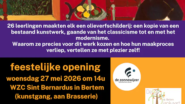 tentoonstelling olieverfschilderijen