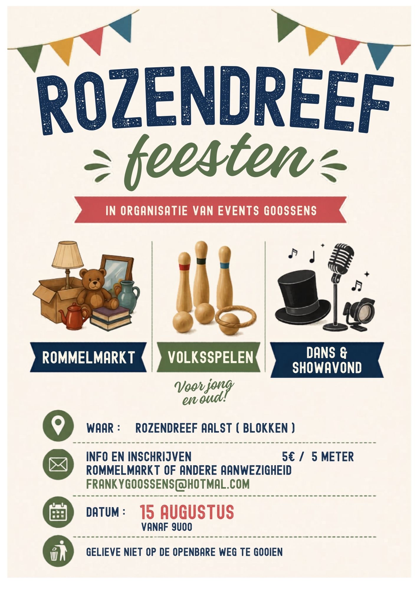 rozendreef feesten in Aalst - UiTinVlaanderen
