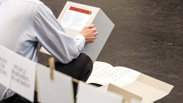 Ontroerend Goed - Handle with Care (foto Ans Brys)