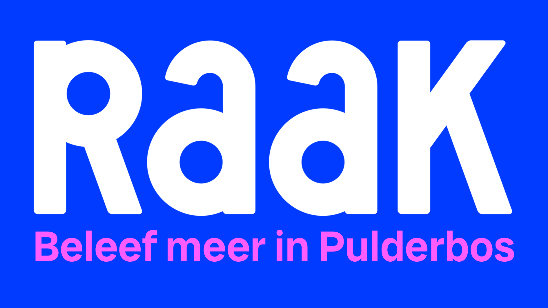 Logo Raak Pulderbos