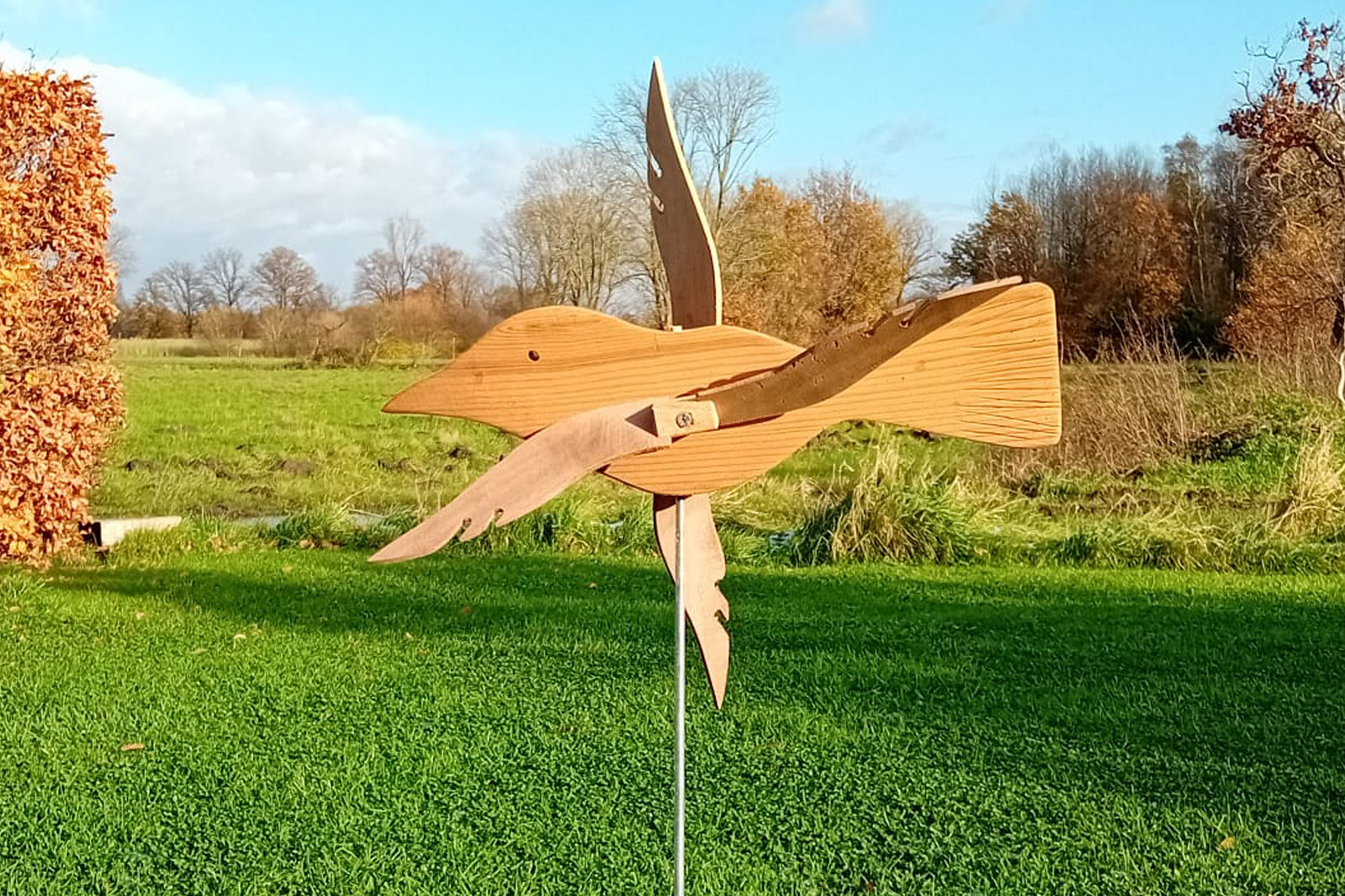 Maak zelf een windvogel