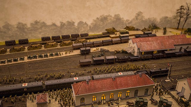 Groote Beweging, spoorverkeer en andere trafiek in Poperinge 1914-1918 - Groote Oorlog