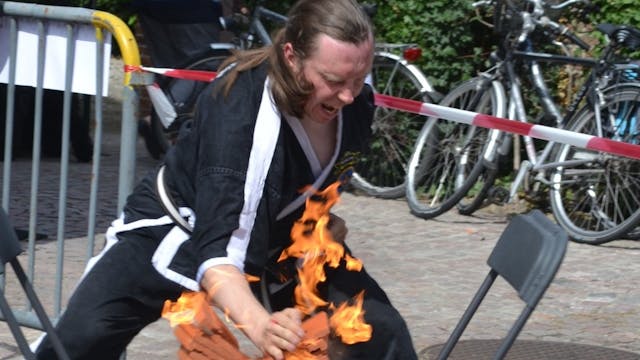 Demonstratie Fighting Spirit